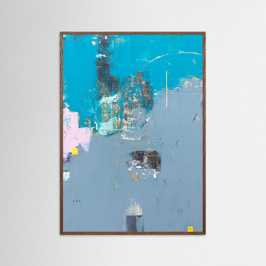 'The Shadow Holds Clues to Healing' original framed art print