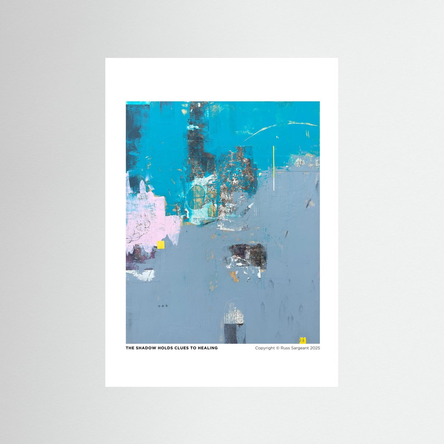'The Shadow Holds Clues to Healing' fine art print