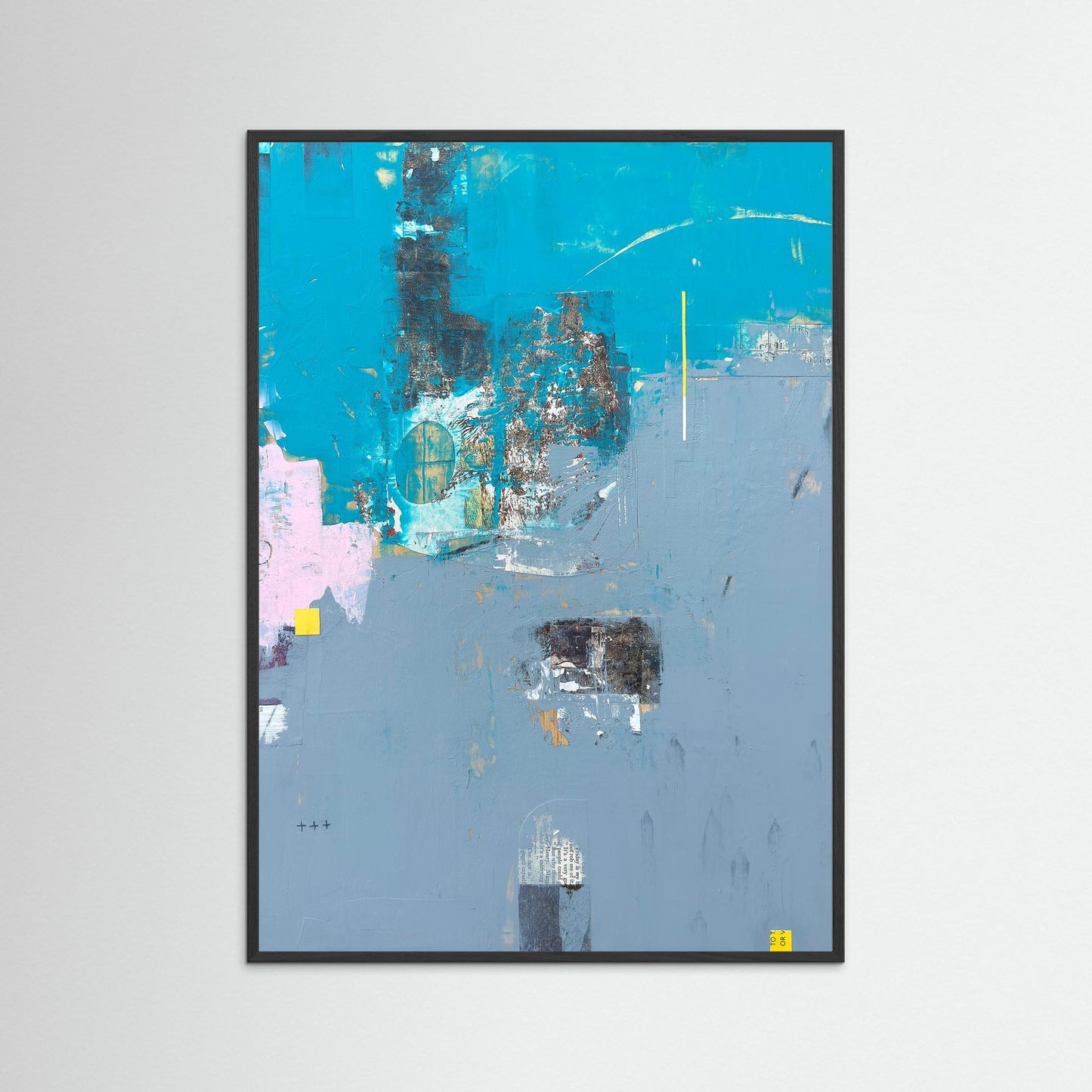 'The Shadow Holds Clues to Healing' original framed art print