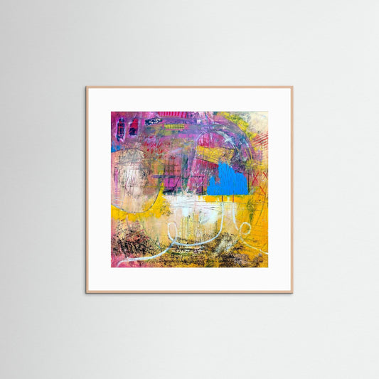 'Life's What You Make It' fine art print