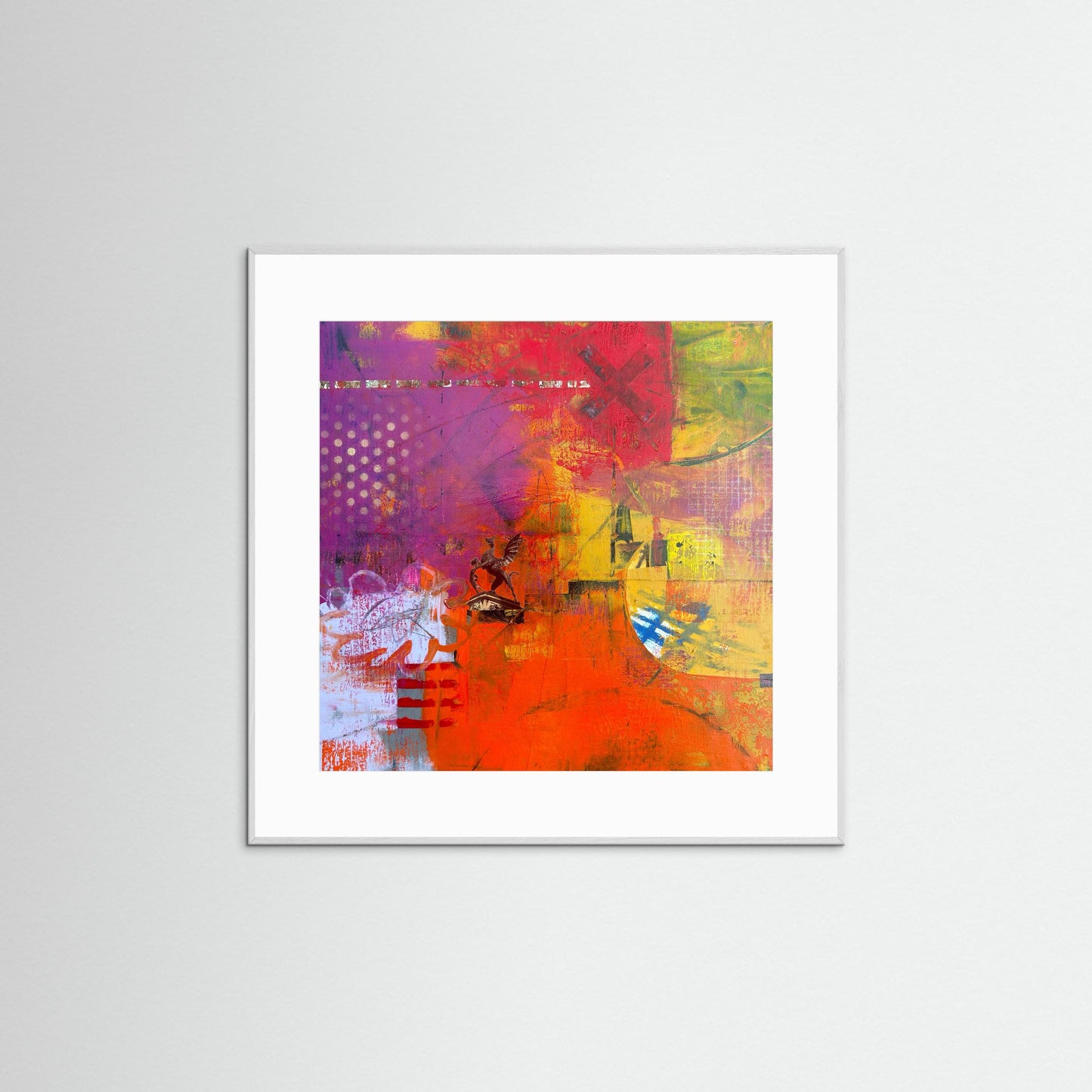 'Guardian' original framed art print