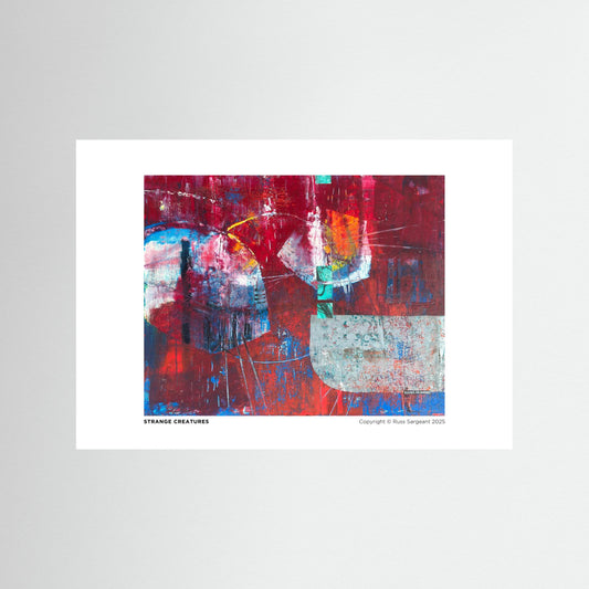 'Strange Creatures' fine art print