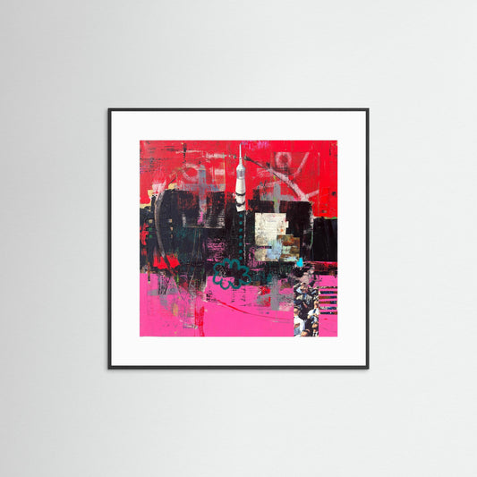 'Mission' original framed art print
