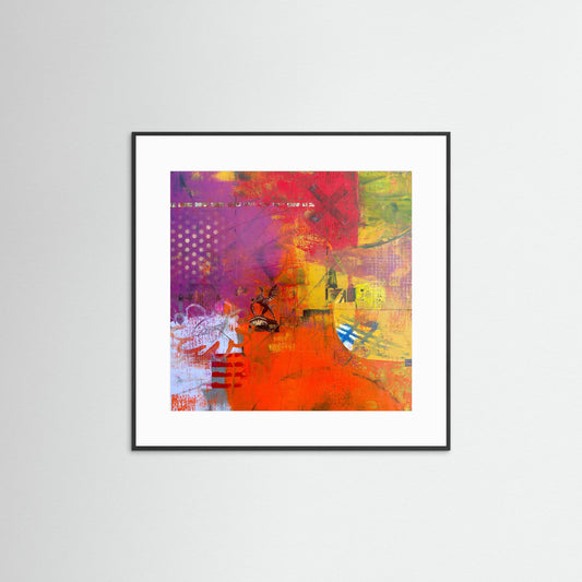 'Guardian' original framed art print