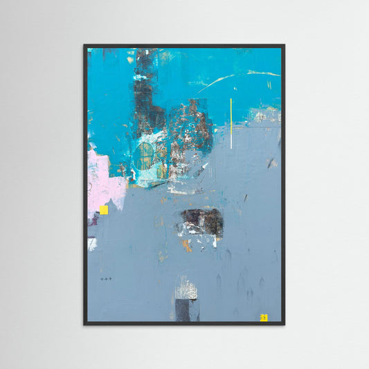 'The Shadow Holds Clues to Healing' original framed art print